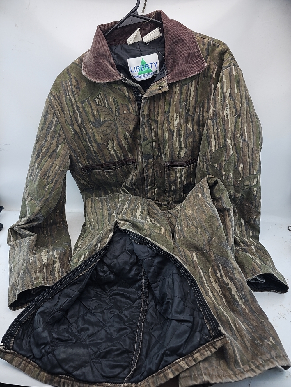 Liberty Men's Camouflage Insulated Coveralls